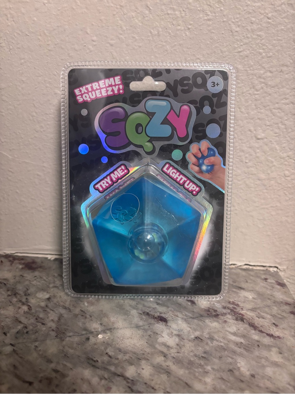 Sunny Days Entertainment SQZY Light Up Squishy Toy